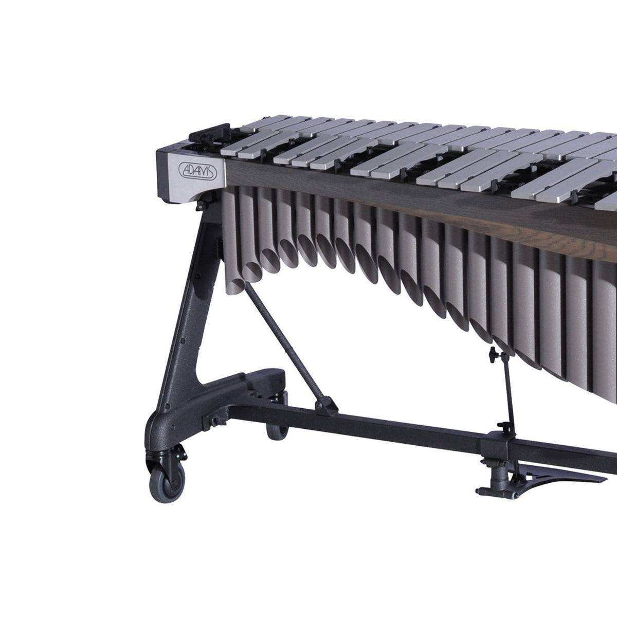 Adams Alpha Series 3.5 Octave Vibraphone, Silver Bars, w/Motor and Apex Frame Graphite Rails, Desert Resonators ADM-VAWA35S/9G2