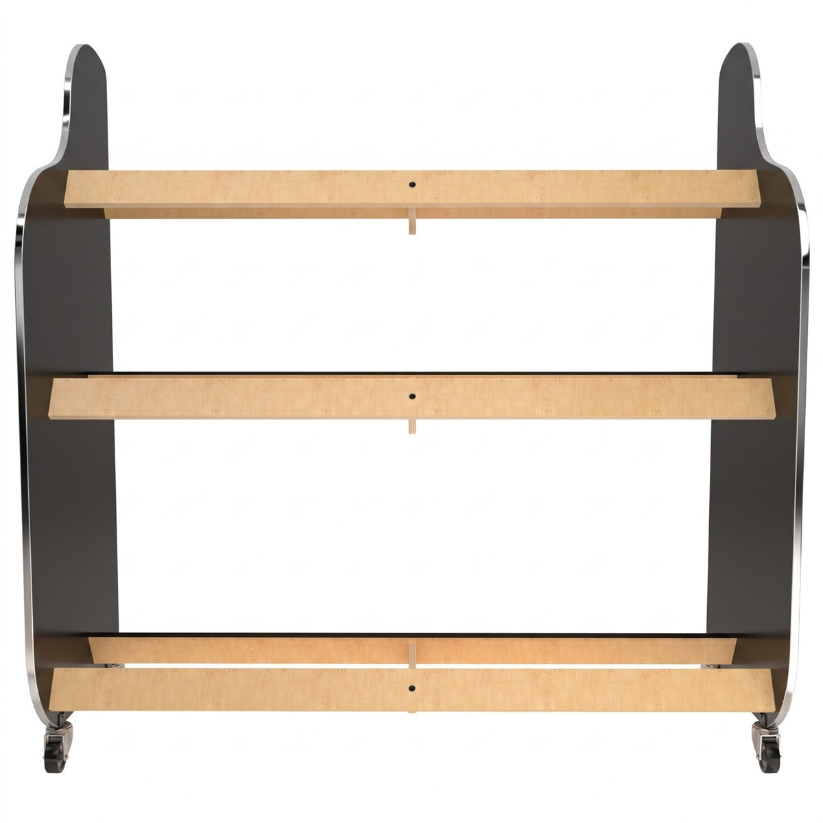 AS-Crafted-Products-band-room-mobile-drum-storage-rack-front-empty-BRDRU