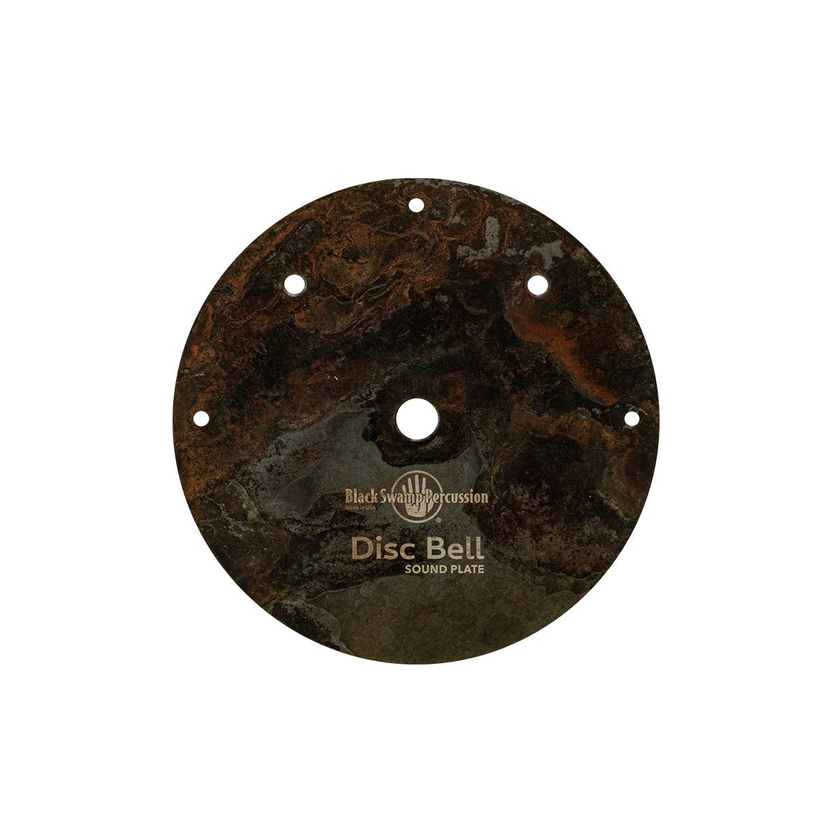 Black Swamp Disc Bell - Circular Sound Plate - 6" - Image 1