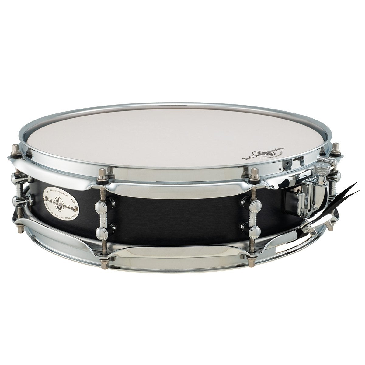 Black Swamp Maple Concert Snare Drum - 13" x 3.5" - Concert Black