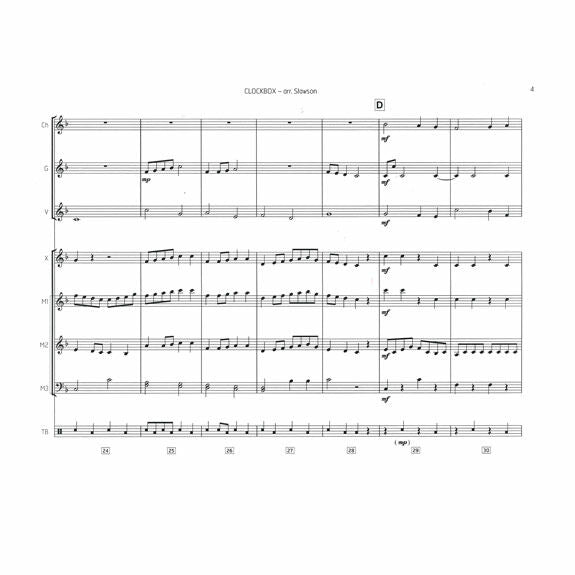 Boccherini-Clockbox arr. Slawson (SP)-B/V/C/X/3M/P