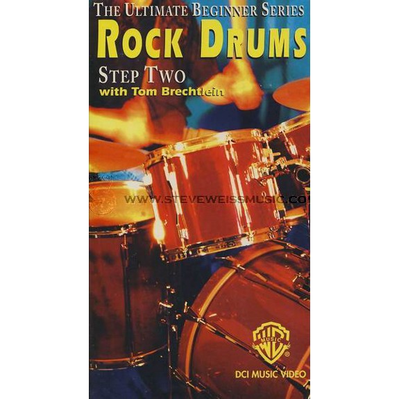 Brechtlein-Rock Drums step 2 (VHS)