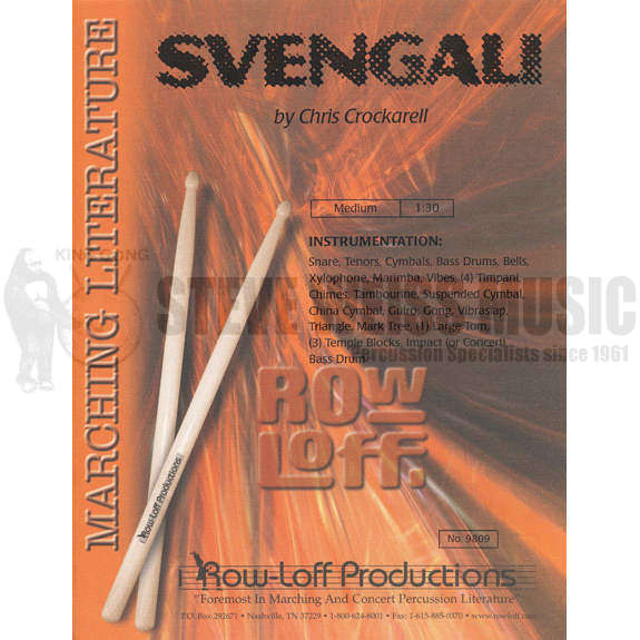 Brooks/Hearnes/Yanni/Crockarell-Svengali-Medium WDL Show 9 (SP)- Drumline/2V/C/X/2M/4T/P