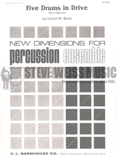 Butts-Five Drums in Drive-P/2T