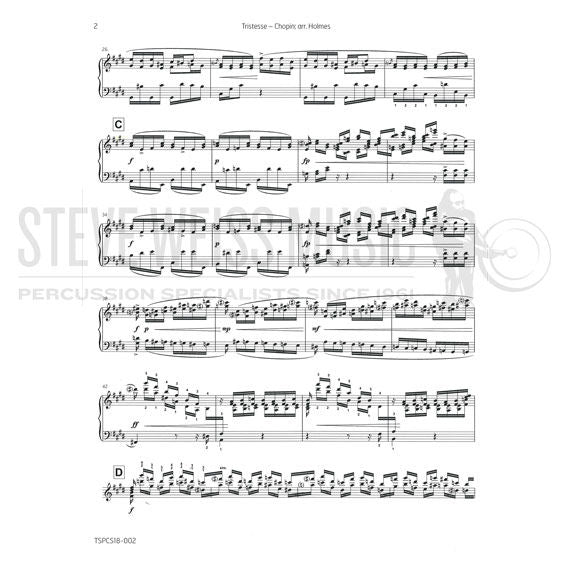 Chopin-Tristesse (Étude Op. 10, No. 3) arr. Holmes-M