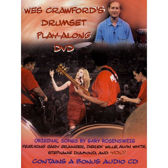 Crawford-Wes Crawford's Drumset Playalong (DVD)
