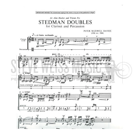 Davies-Stedman Doubles (S-n2)-P/CL