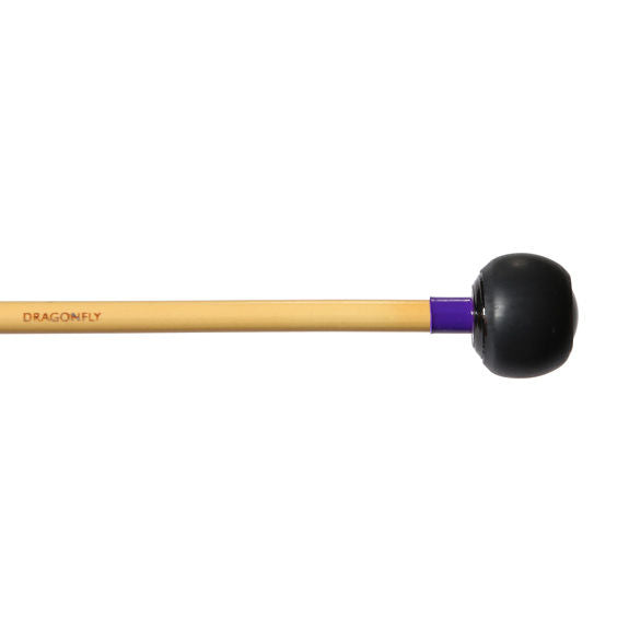 Dragonfly Percussion 1" Black Bell Extra Soft, Rattan