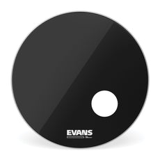 Evans EQ3 Black Resonant Bass Drumhead - 22" - Image 1
