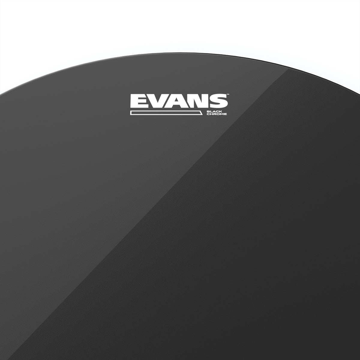 Evans Black Chrome Drumhead - 14" - Image 2
