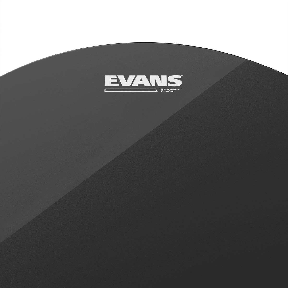 Evans Black Resonant Drumhead - 13" - Image 2