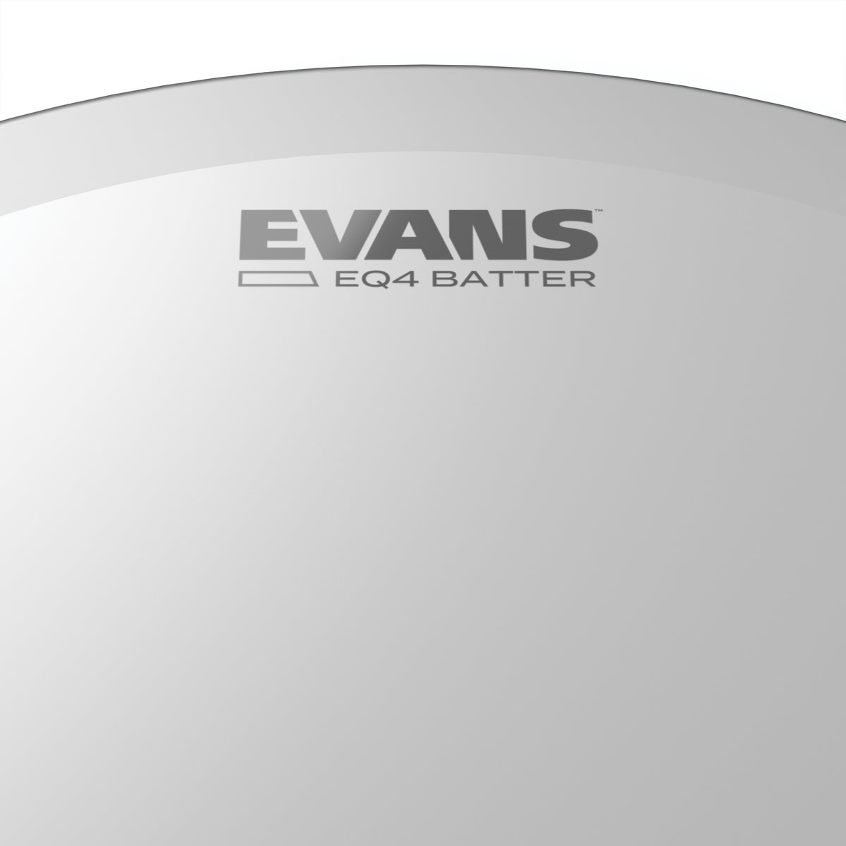 Evans EQ4 Coated Bass Drumhead - 24" - Image 2