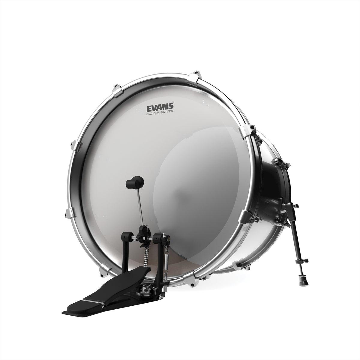 Evans EQ4 Coated Bass Drumhead - 24" - Image 3