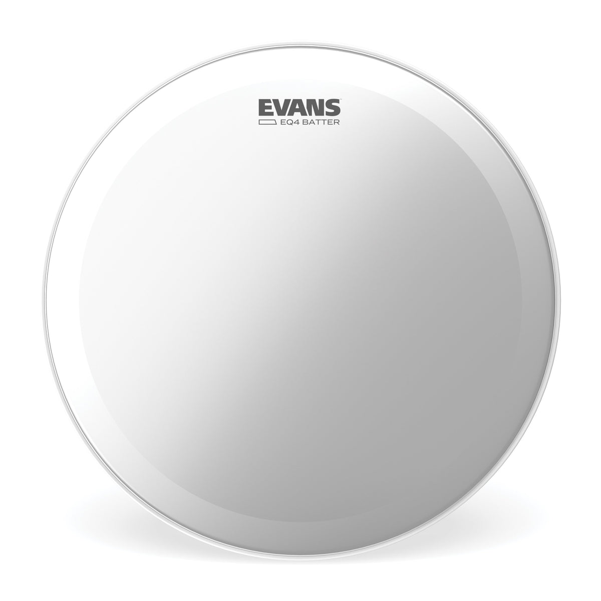 Evans EQ4 Coated Bass Drumhead - 24" - Image 1
