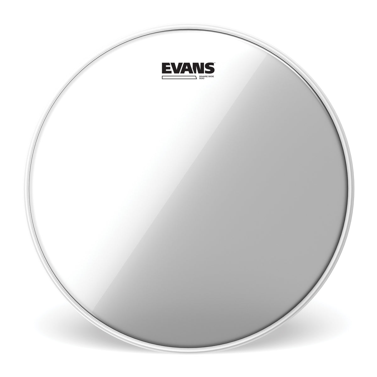 Evans Glass 500 Snare Side Drumhead - 14" - Image 1