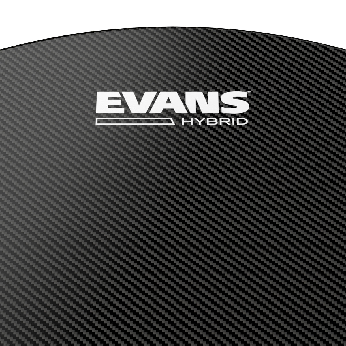 Evans Hybrid Black Marching Snare Drumhead - 14" - Image 2