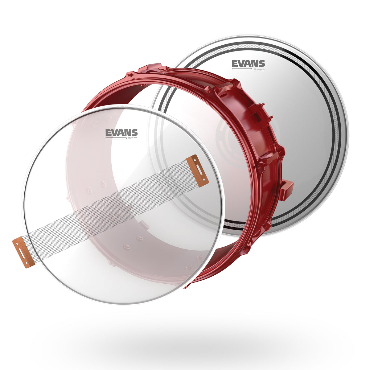 Evans Snare Drum Tune Up Kit - 14" EC Reverse Dot - Image 2