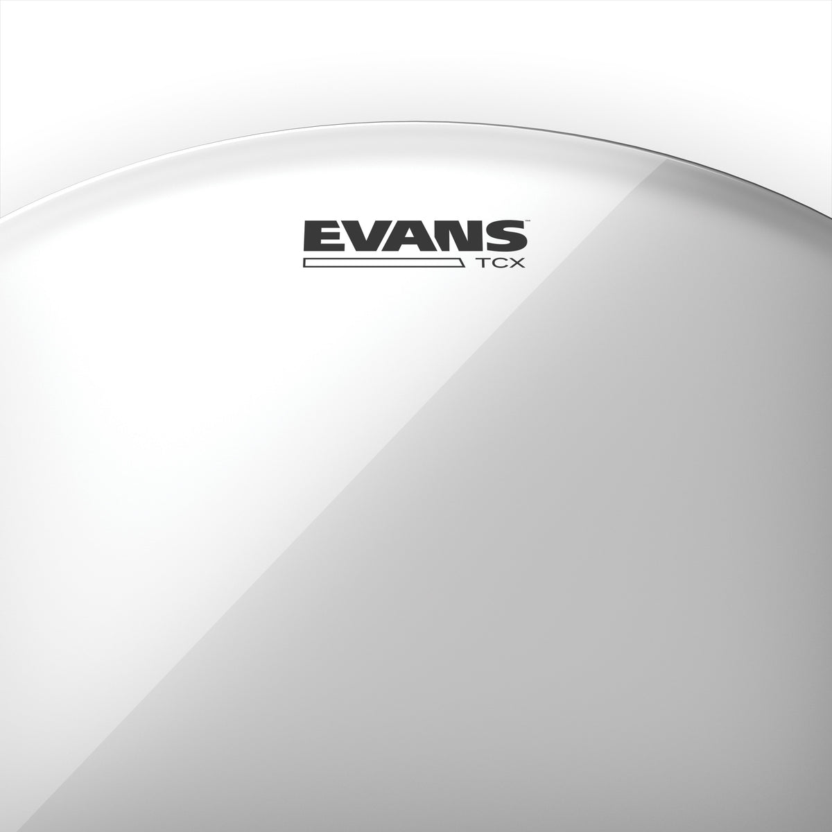 Evans TCX Clear Marching Tenor Drumhead - 14" - Image 2
