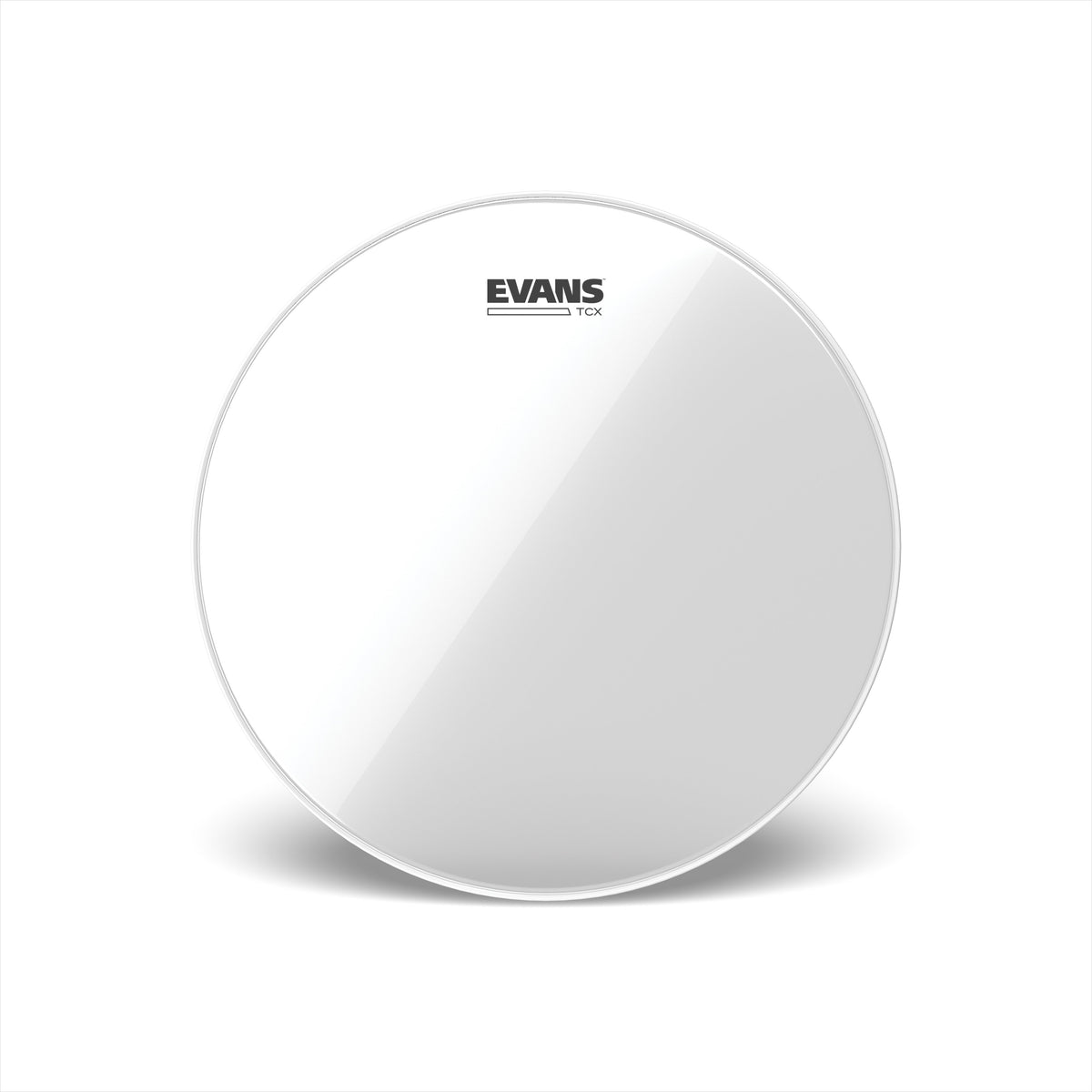 Evans TCX Clear Marching Tenor Drumhead - 6" - Image 1