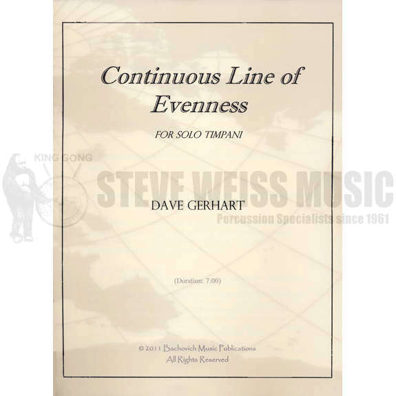 Gerhart-Continuous Line of Evenness-4T