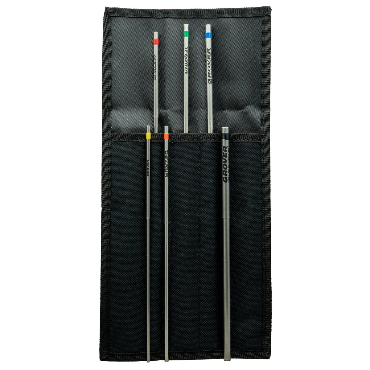 Grover Alloy 303 Standard Triangle Beater Set With Case - TBS