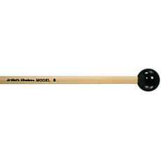 Grover Artist Choice Rattan Unwound Mallets - 1" Blk. Phenoli
