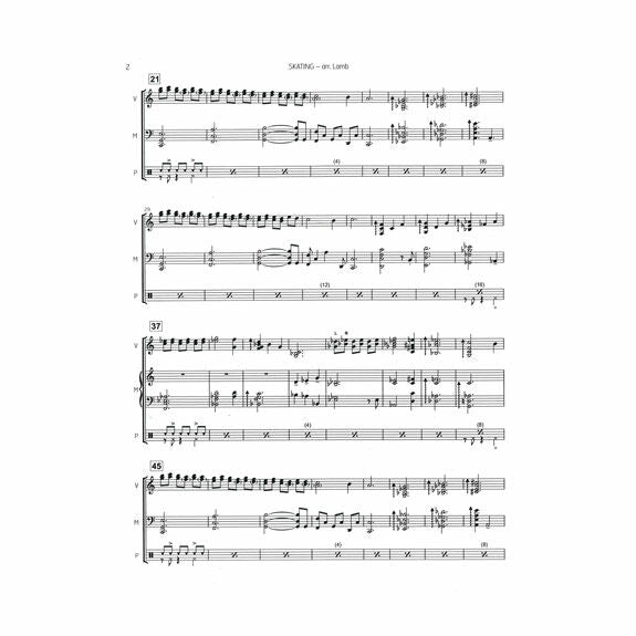 Guaraldi-Skating arr, Lamb (SP)-V/M/opt. P