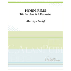 Horn-Rims trio for horn and 2 percussion by murray houllif cover page