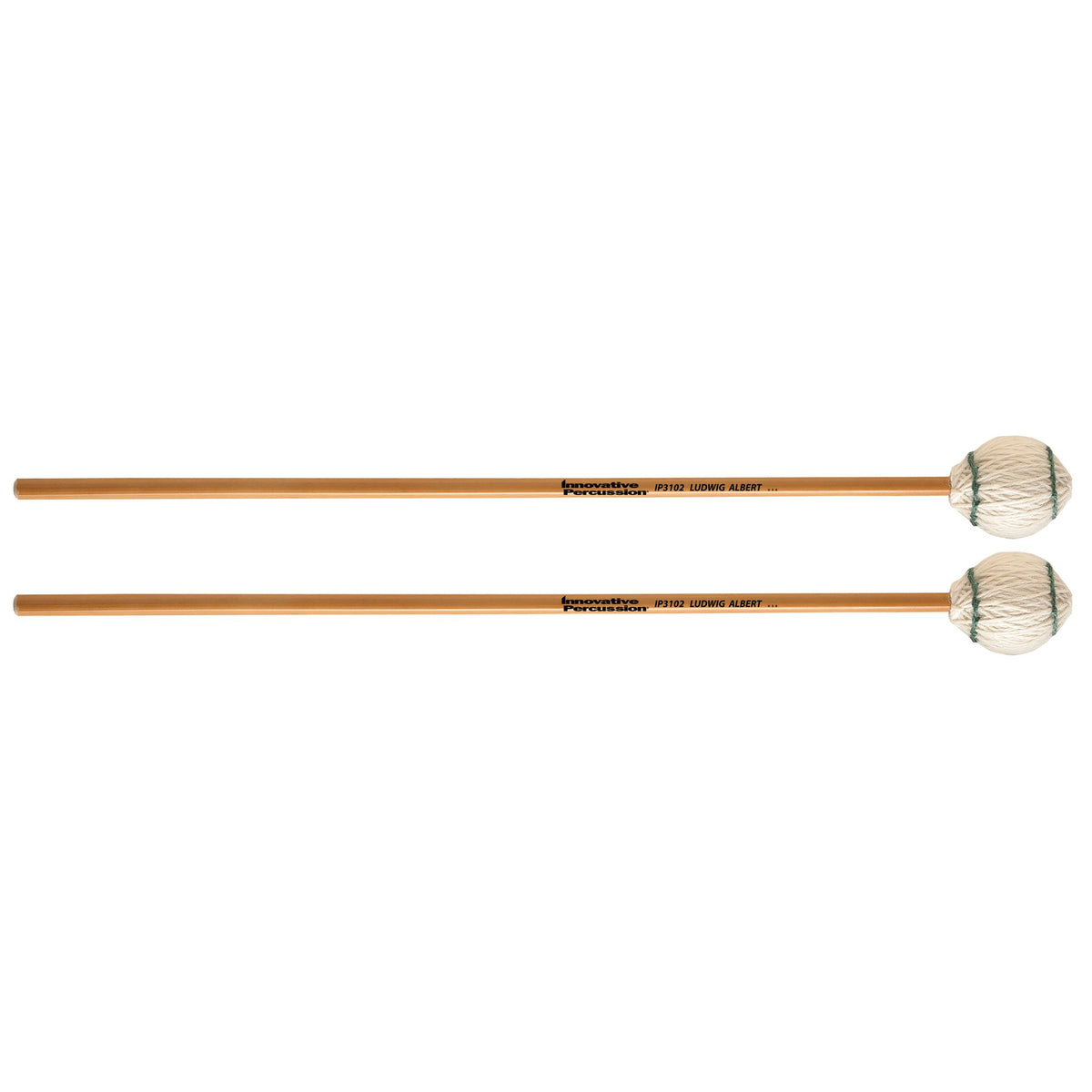 Innovative Ludwig Albert IP3102 Med Extra Soft Rattan Marimba Mallets Pair