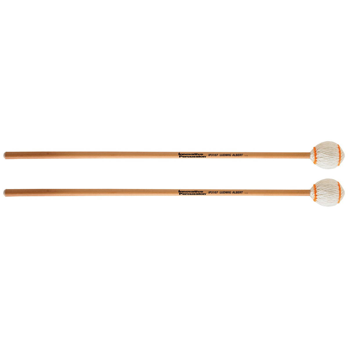 Innovative Ludwig Albert IP3107 Hard Rattan Marimba Mallets Pair