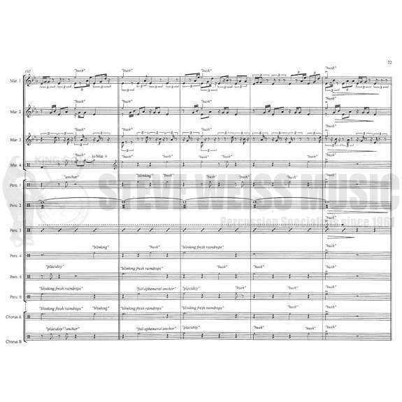 Kotche-Hush arr. Campbell (SP)-2V/Cro./2M/2T/P/opt chorus