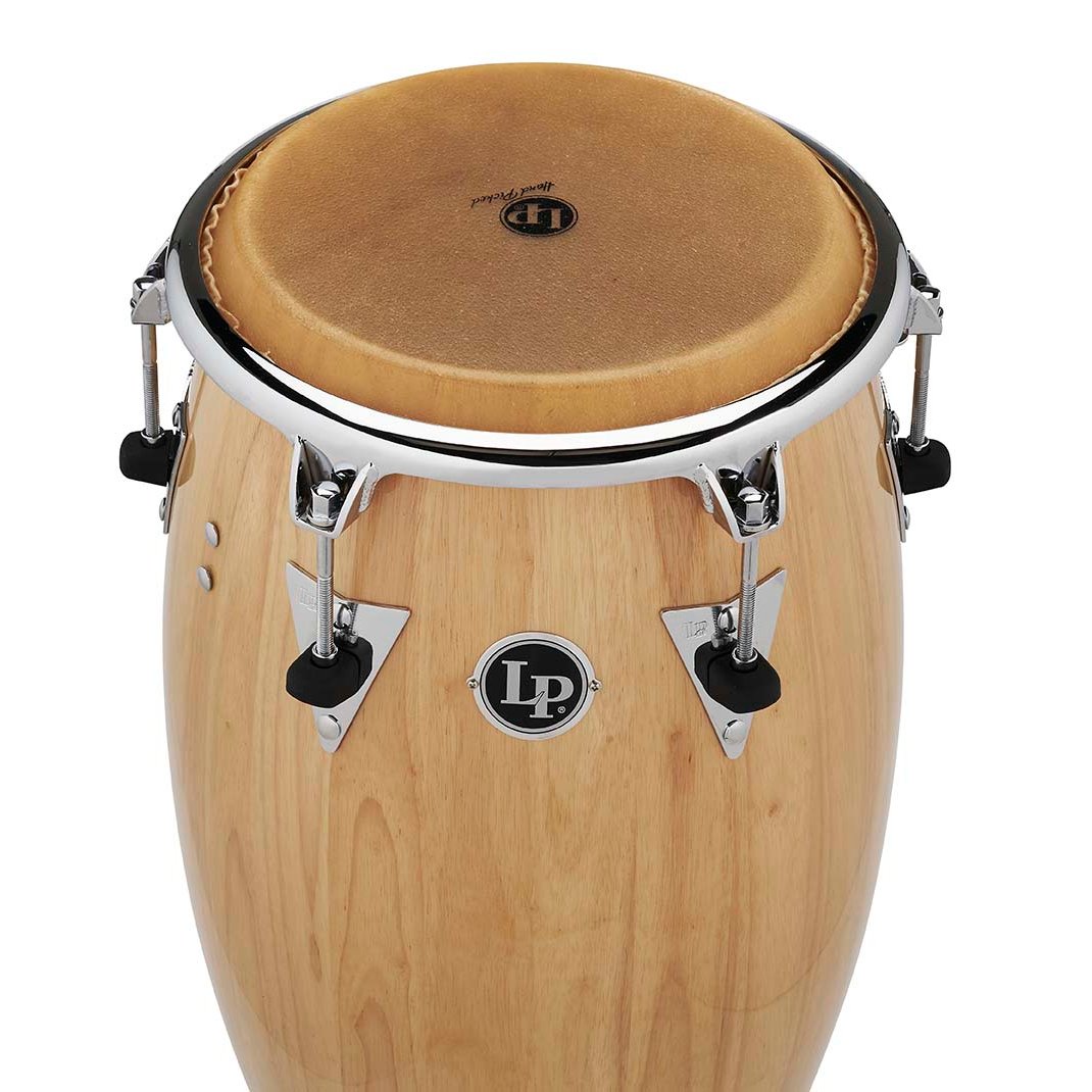LP Classic Top-Tuning Wood Tumba with Chrome Hardware - 12.5" - Natural - Image 6