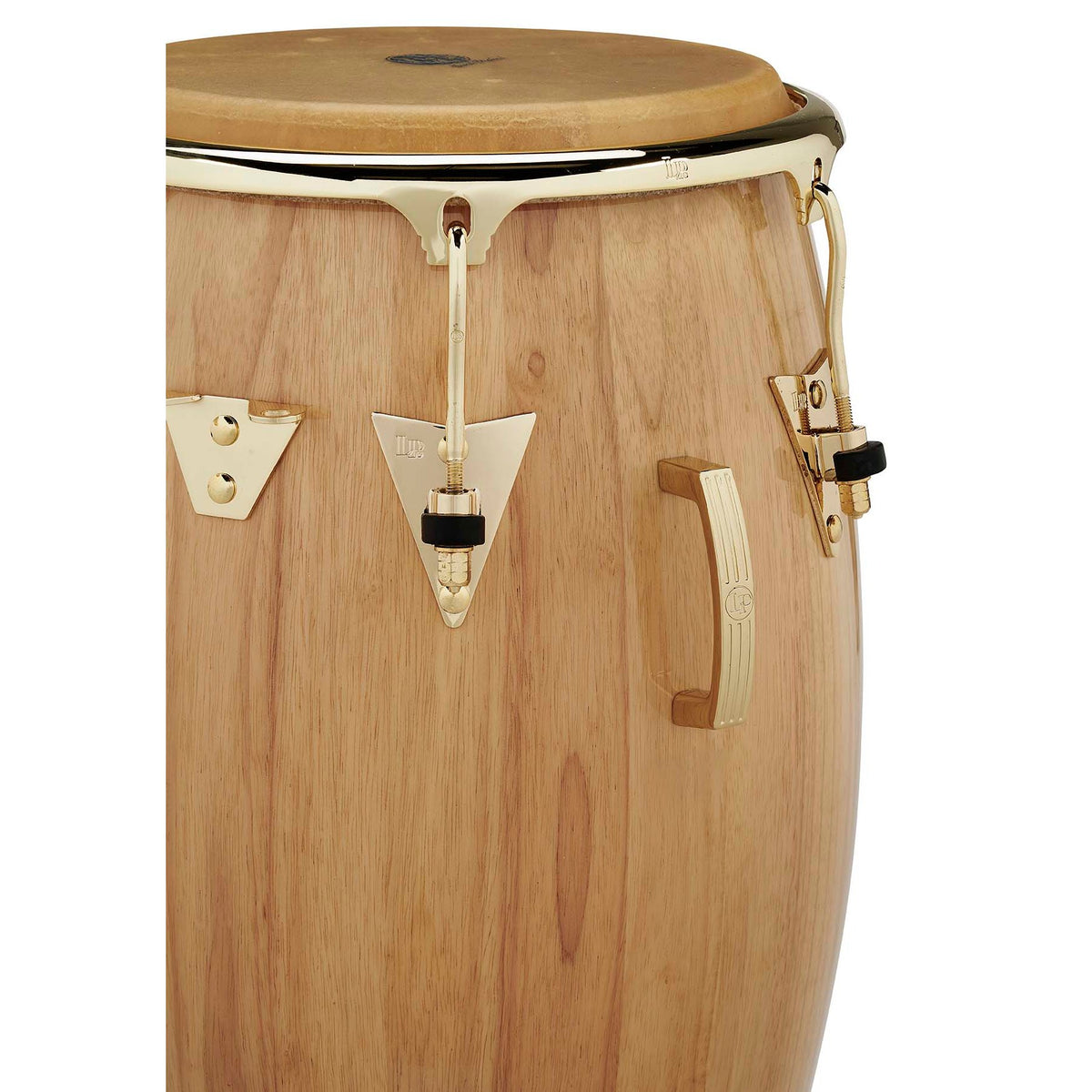 LP Classic Wood Quinto with Gold Hardware - 11" - Natural Wood - Image 4
