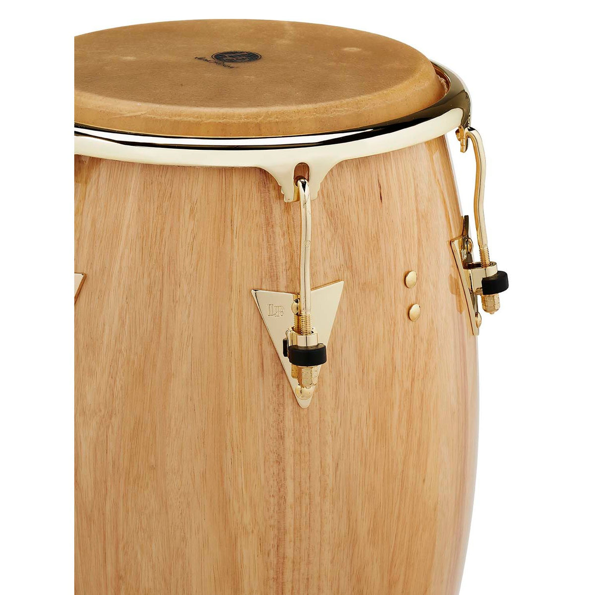 LP Classic Wood Quinto with Gold Hardware - 11" - Natural Wood - Image 5