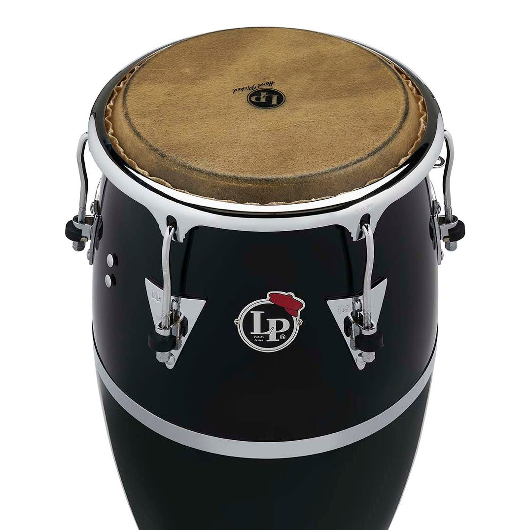 LP Patato Fiberglass Quinto - 11" - Black with Chrome Hardware - Image 6