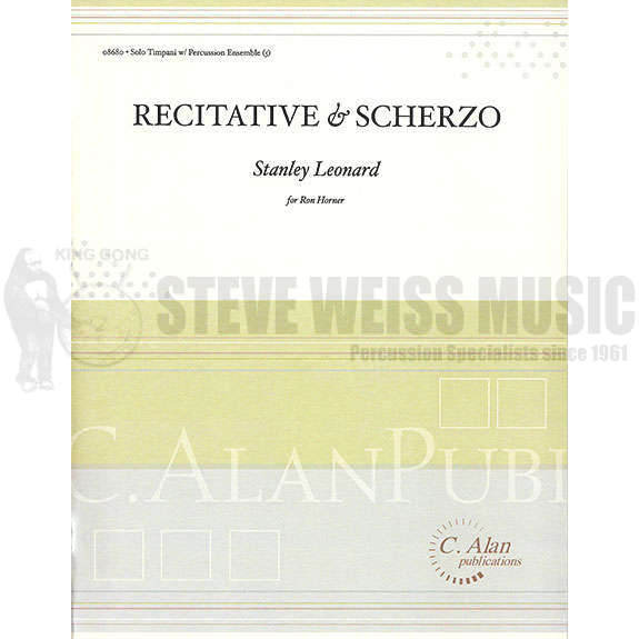 Leonard-Recitative & Scherzo (SP)-solo 5T/B/V/C/X/M/P
