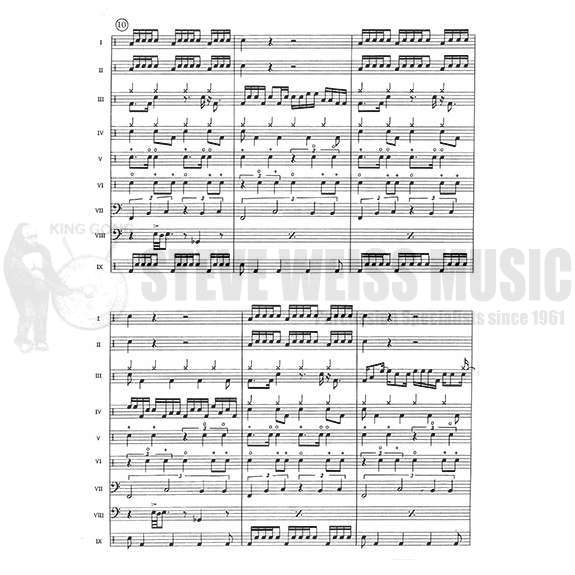 Lepak-Crescendo for Percussion (SP)-P/6T/2DS