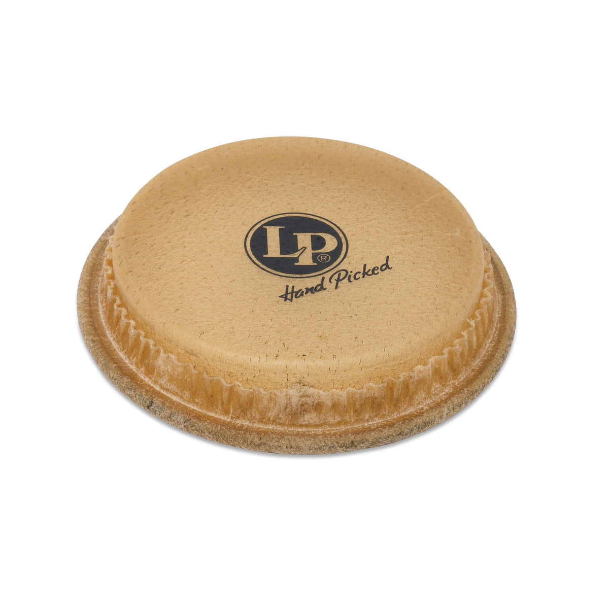 LP264D 5.5 inch rawhide bongo head angled view