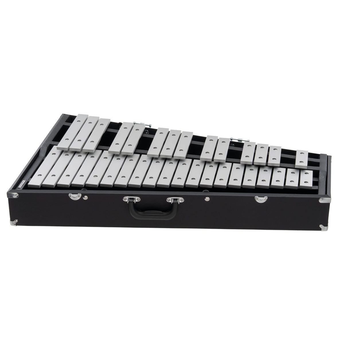 Majestic Concert Black 2.6 Octave Aluminum Concert Bells (B626A) Naturals