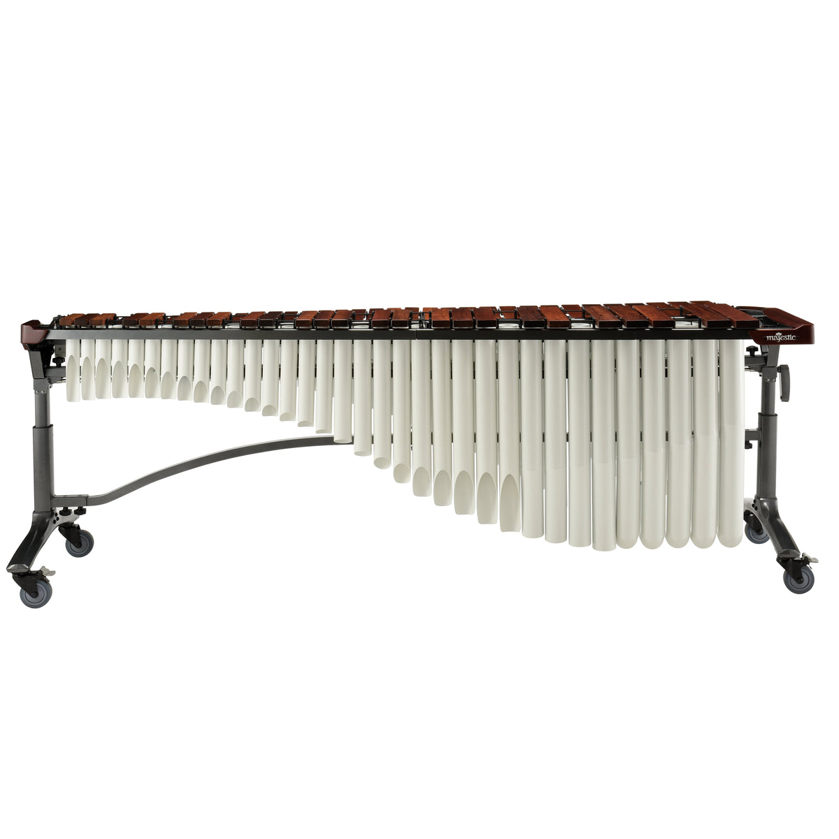 Majestic Reflection Series 5.0 Octave Rosewood Marimba - White Resonators - Image 1
