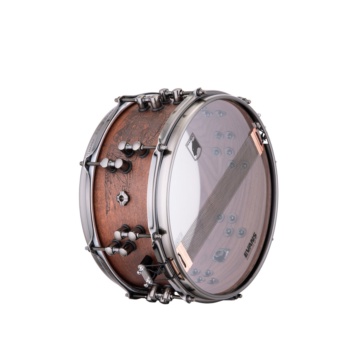Mapex Black Panther Design Lab Chris Adler Warbird Snare Drum - 12x5.5 - Image 5