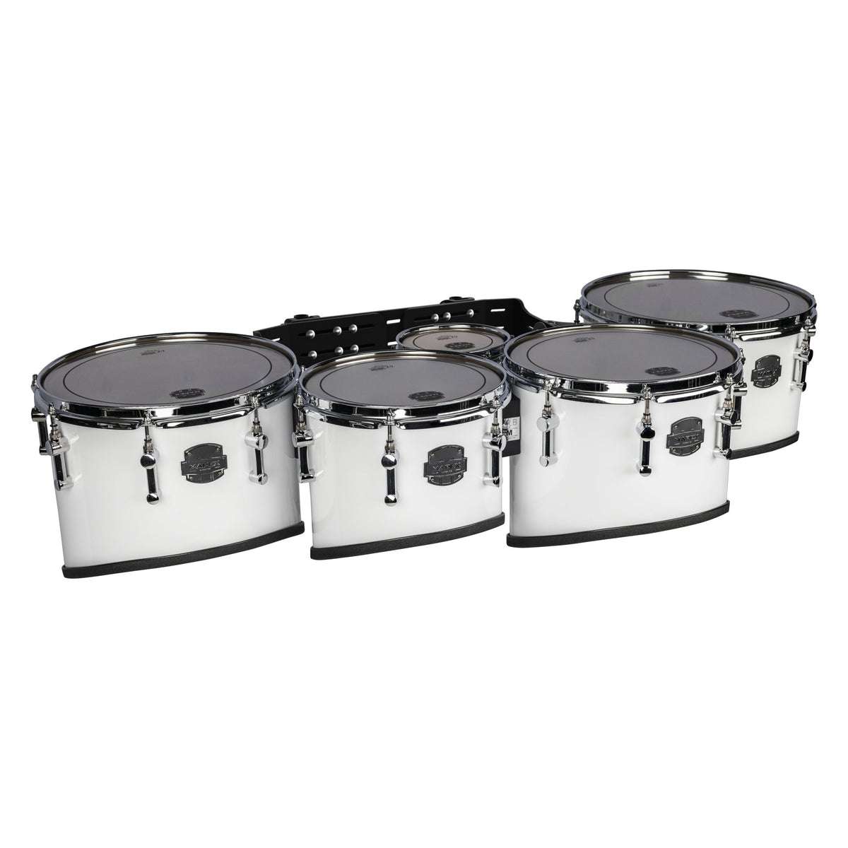 Mapex Quantum Mark II Classic Cut Quint Marching Tenor Set - 6"/10"/12"/13"/14" - Snow White - Image 1