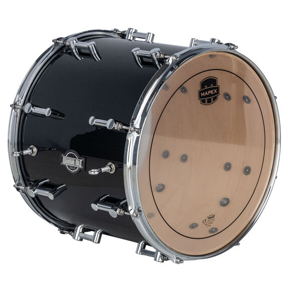Mapex Quantum Mark II Traditional Chest Tenor - 15x13 - Gloss Black Finish