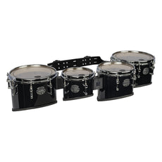 Mapex Quantum MkII California Cut Quad 8,10,12,13 Black QFMT8023-CC-DK Right Angle