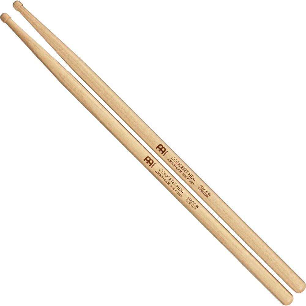 Meinl Concert HD4 Drumsticks - Barrel Tip - Image 2