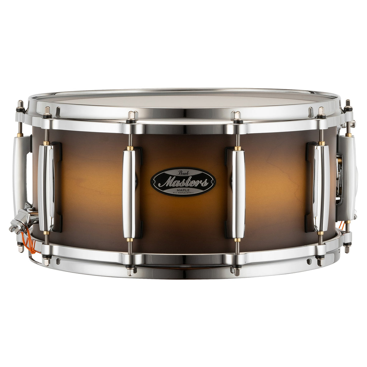 Pearl Masters Maple Snare 14x5 Matte Olive Burst