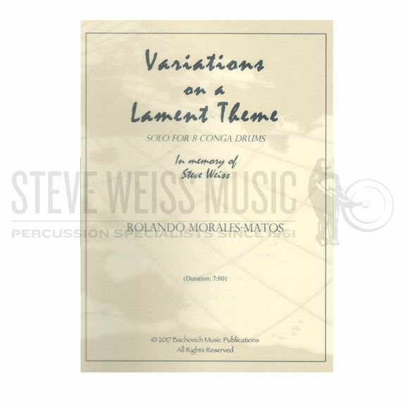 Morales-Matos-Variations on a Lament Theme-8 congas