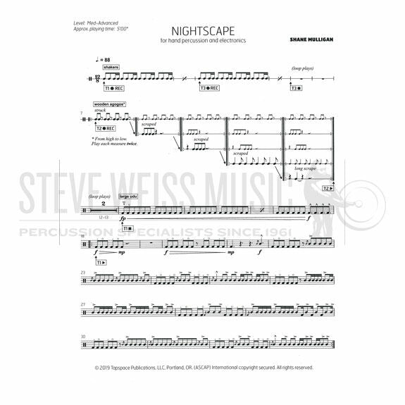 Mulligan-Nightscape-Hand perc./electronics