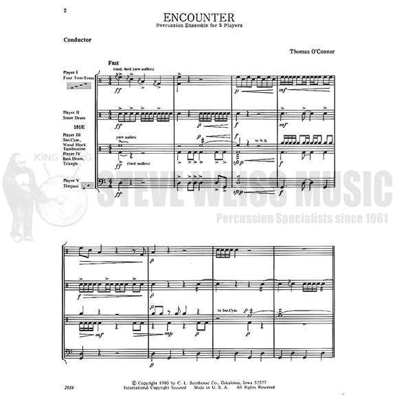 O'Connor-Encounter (SP)-P/T