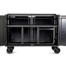 Performance Carts Triple Mixer Cart PCM-300 Front with Doors